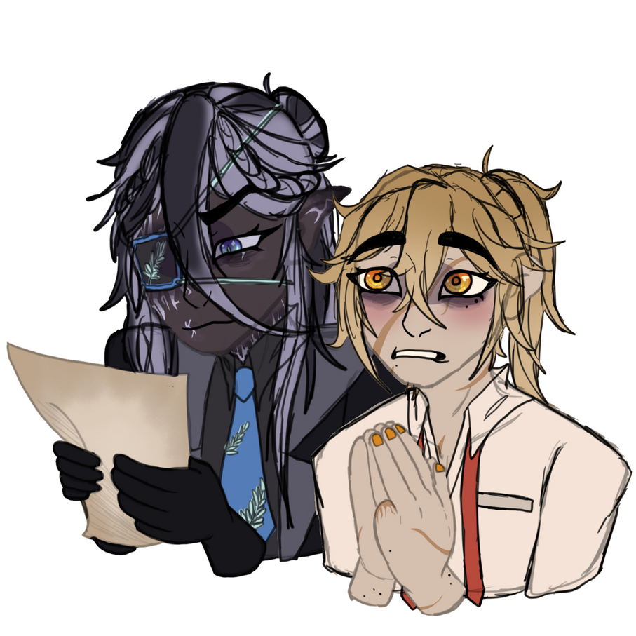[Sketch Bust] Cedar &amp; Dex